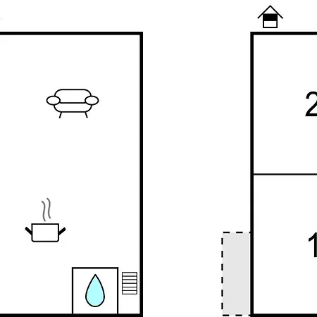 Stunning In With Kitchen 펜션 *